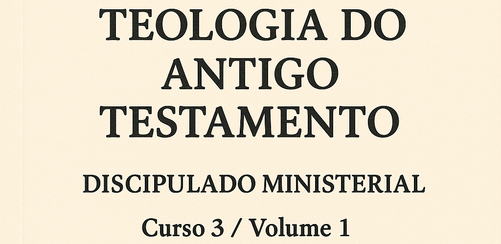 Teologia do Antigo Testamento – DM C3-V1