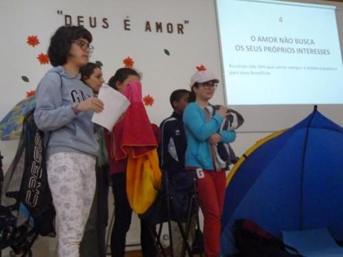 Celebração Dirigida pela EBD dos Júniores e Adolescentes