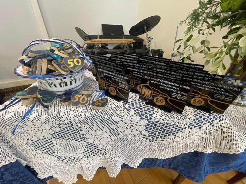 Cinquentenário - Placas