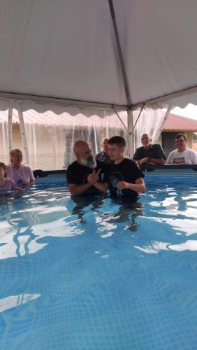 Batismos: Moisés, Miriam, Alana, Laila e Allana