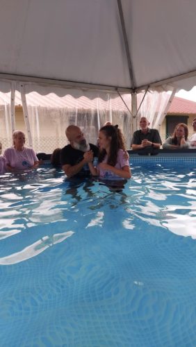 Batismos: Moisés, Miriam, Alana, Laila e Allana