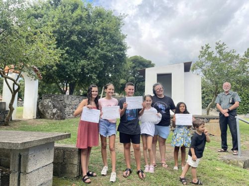 Batismos: Moisés, Miriam, Alana, Laila e Allana