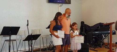 Batismos da Anna Giullia e da Marta