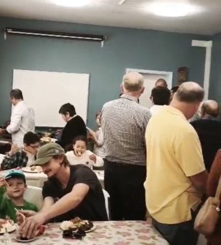 Culto de Comissão da Rebeca, com almoço de convívio
