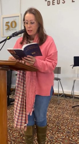 Lançamento da edição comemorativa do Novo Testamento - Leitura do Evangelho de João