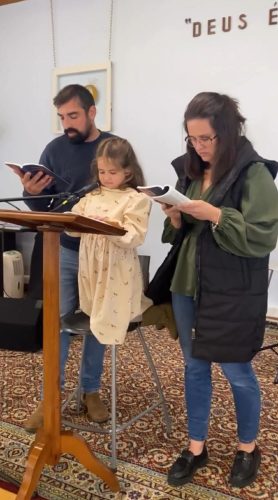 Lançamento da edição comemorativa do Novo Testamento - Leitura do Evangelho de João