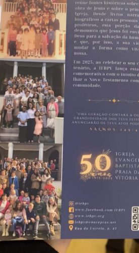 Lançamento da edição comemorativa do Novo Testamento - Leitura do Evangelho de João